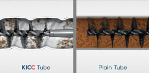Reduced Fouling Corrugated Tube Heat Exchanger